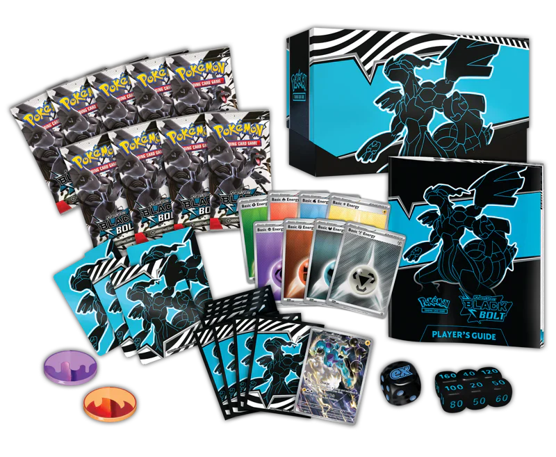 Pokemon Scarlet & Violet Black Bolt Elite Trainer Box