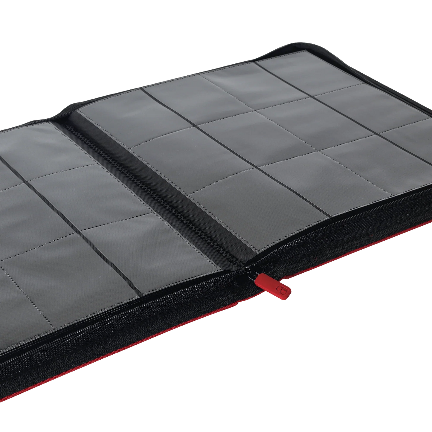 Vault X - 12-Pocket Exo-Tec® Zip Binder - Red