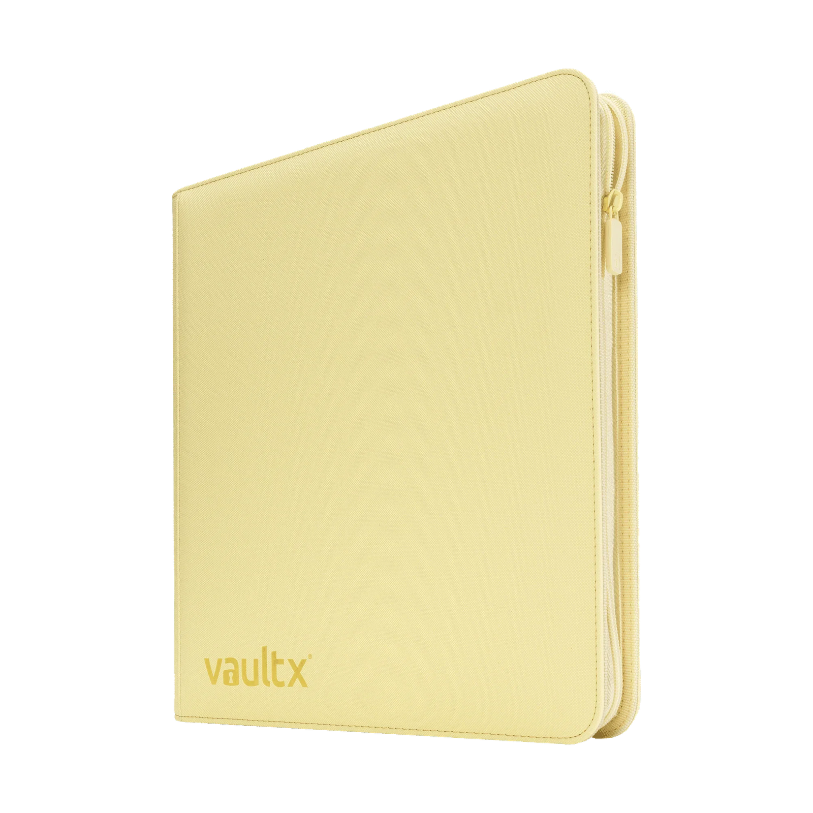 Vault X - 12-Pocket Exo-Tec® Zip Binder - Pastel Yellow