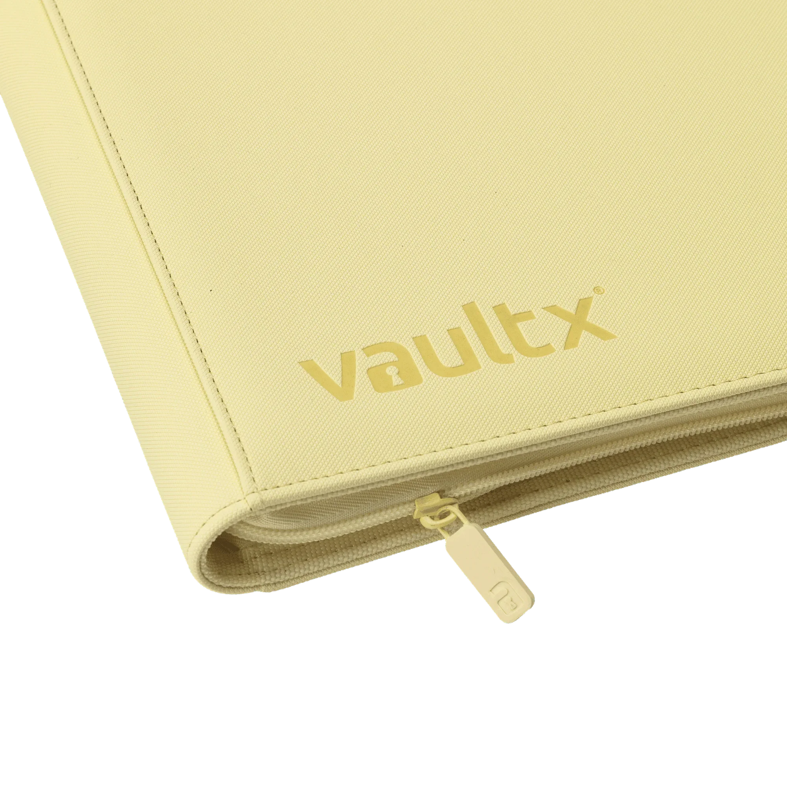 Vault X - 12-Pocket Exo-Tec® Zip Binder - Pastel Yellow