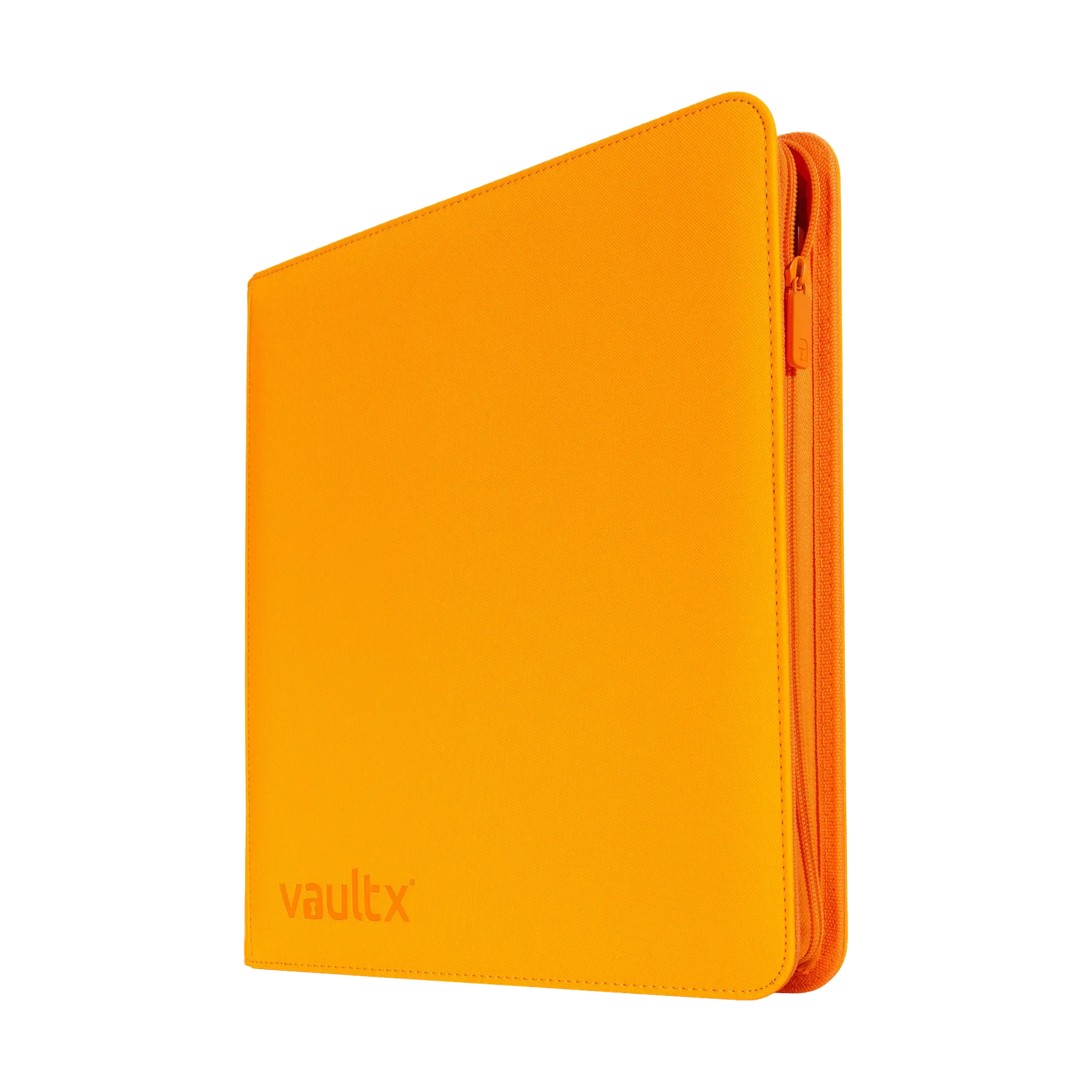 Vault X - 12-Pocket Exo-Tec® Zip Binder - Neon Orange