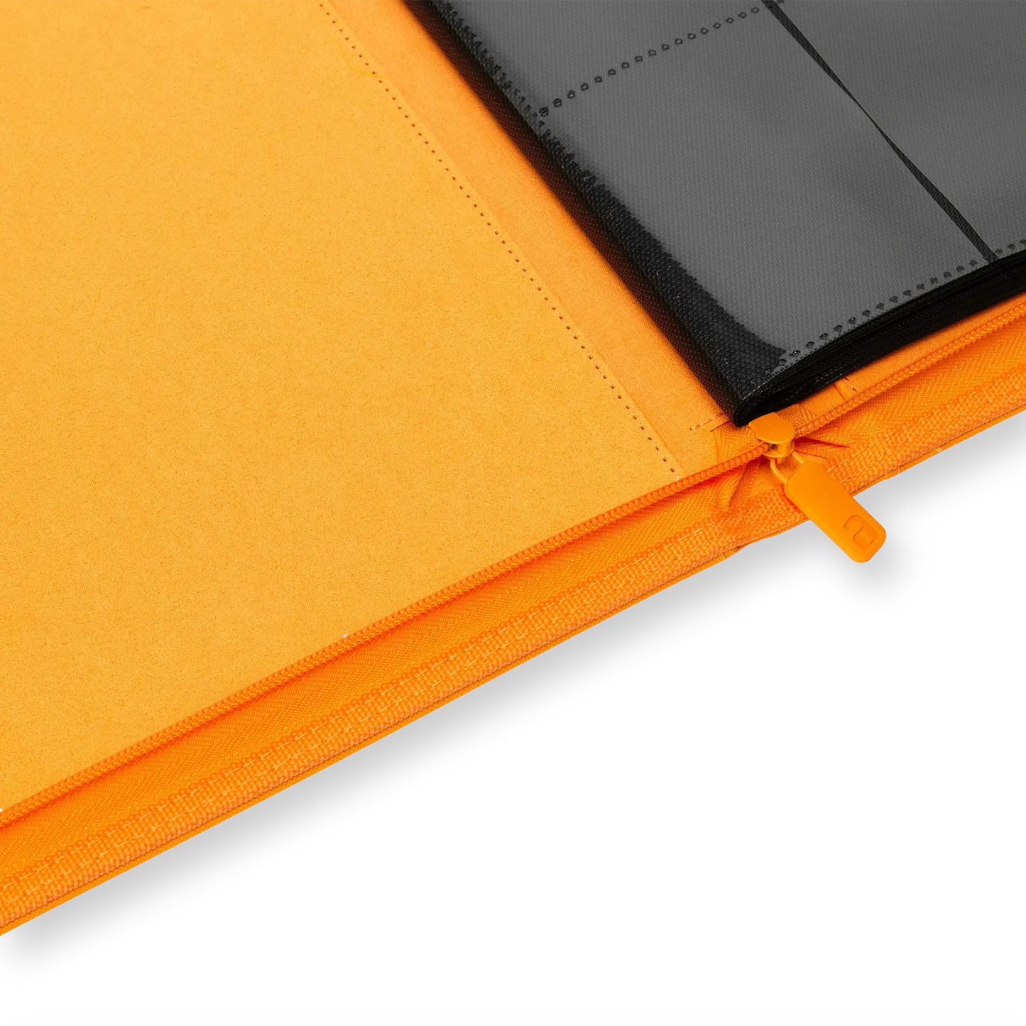 Vault X - 12-Pocket Exo-Tec® Zip Binder - Neon Orange