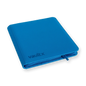 Vault X - 12-Pocket Exo-Tec® Zip Binder - Neon Blue