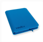 Vault X - 9-Pocket Exo-Tec® Zip Binder - Neon Blue