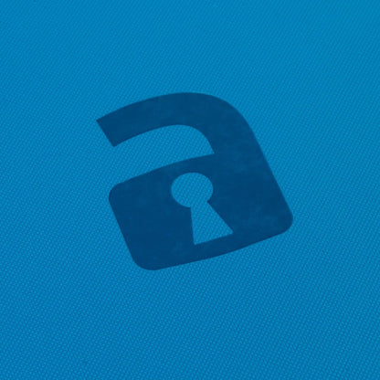 Vault X - 9-Pocket Exo-Tec® Zip Binder - Neon Blue