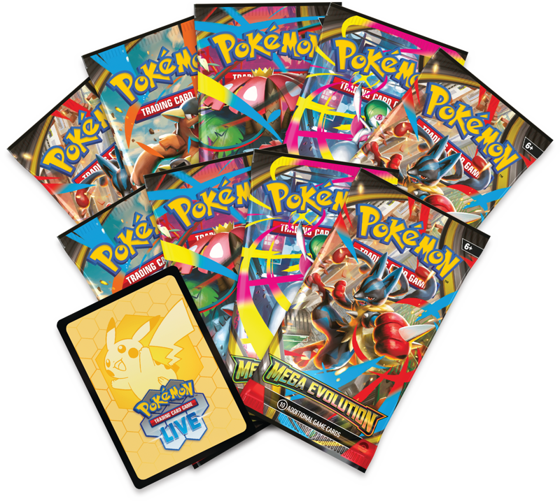 Pokemon TCG Mega Evolution Elite Trainer Box Lucario