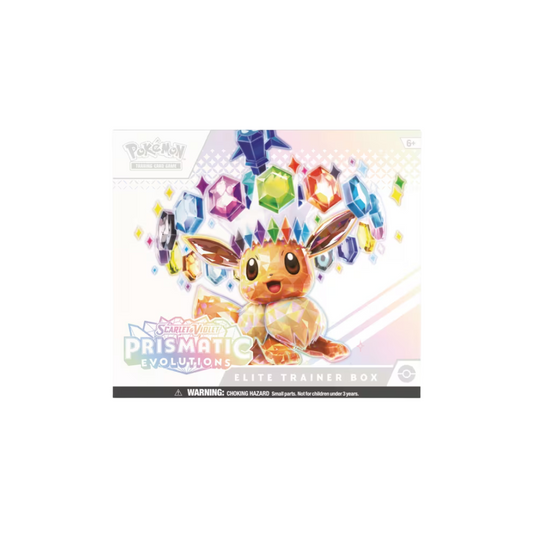 Pokemon TCG: Scarlet & Violet Prismatic Evolutions Elite Trainer Box