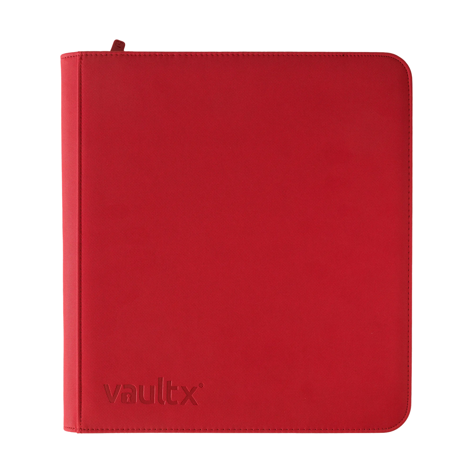 Vault X - 12-Pocket Exo-Tec® Zip Binder - Red