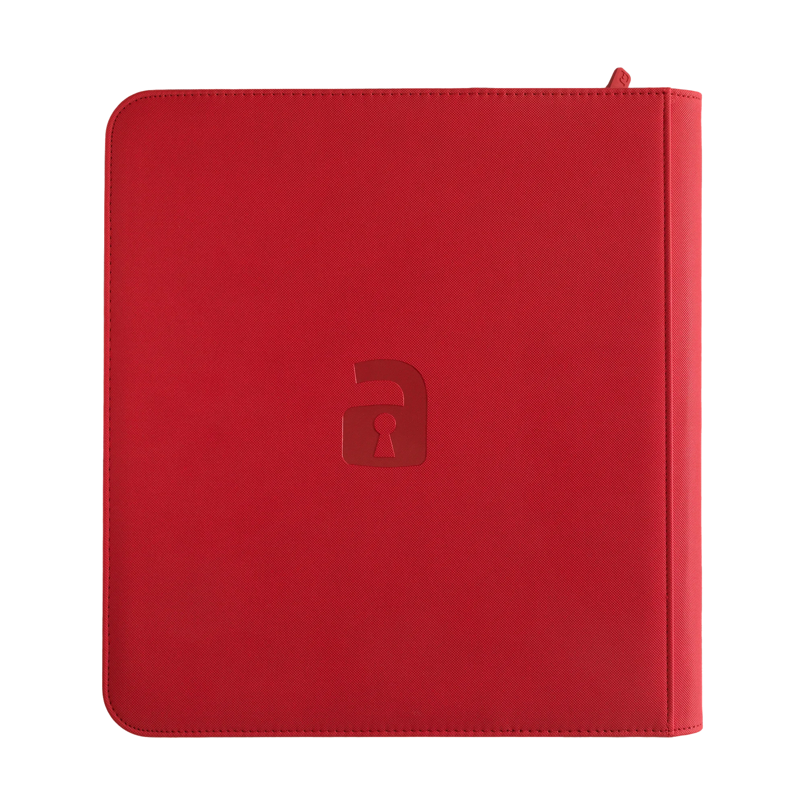 Vault X - 12-Pocket Exo-Tec® Zip Binder - Red
