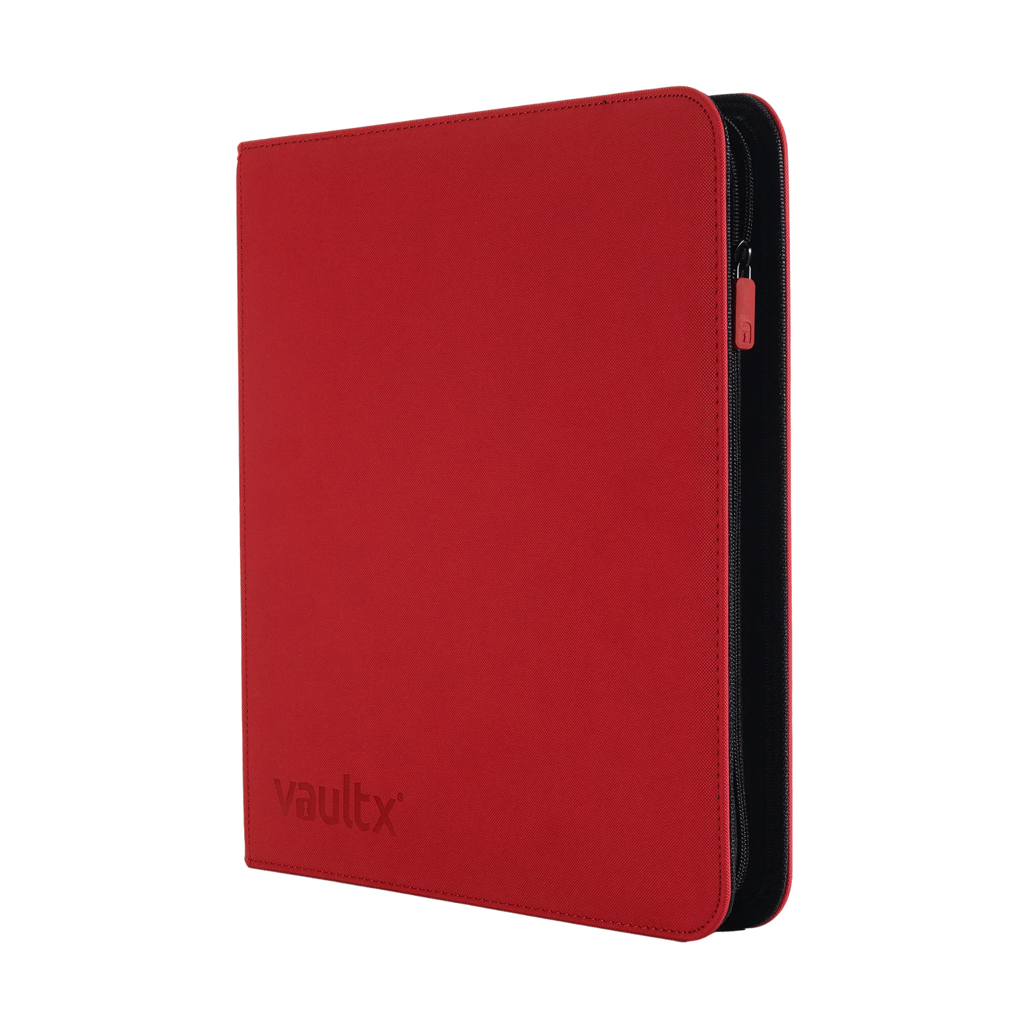 Vault X - 12-Pocket Exo-Tec® Zip Binder - Red