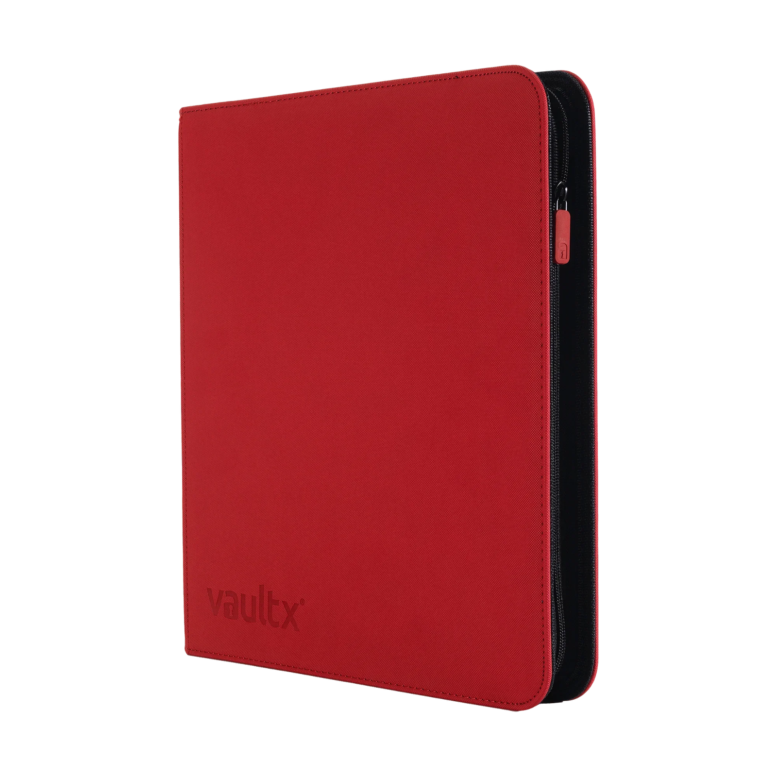 Vault X - 12-Pocket Exo-Tec® Zip Binder - Red