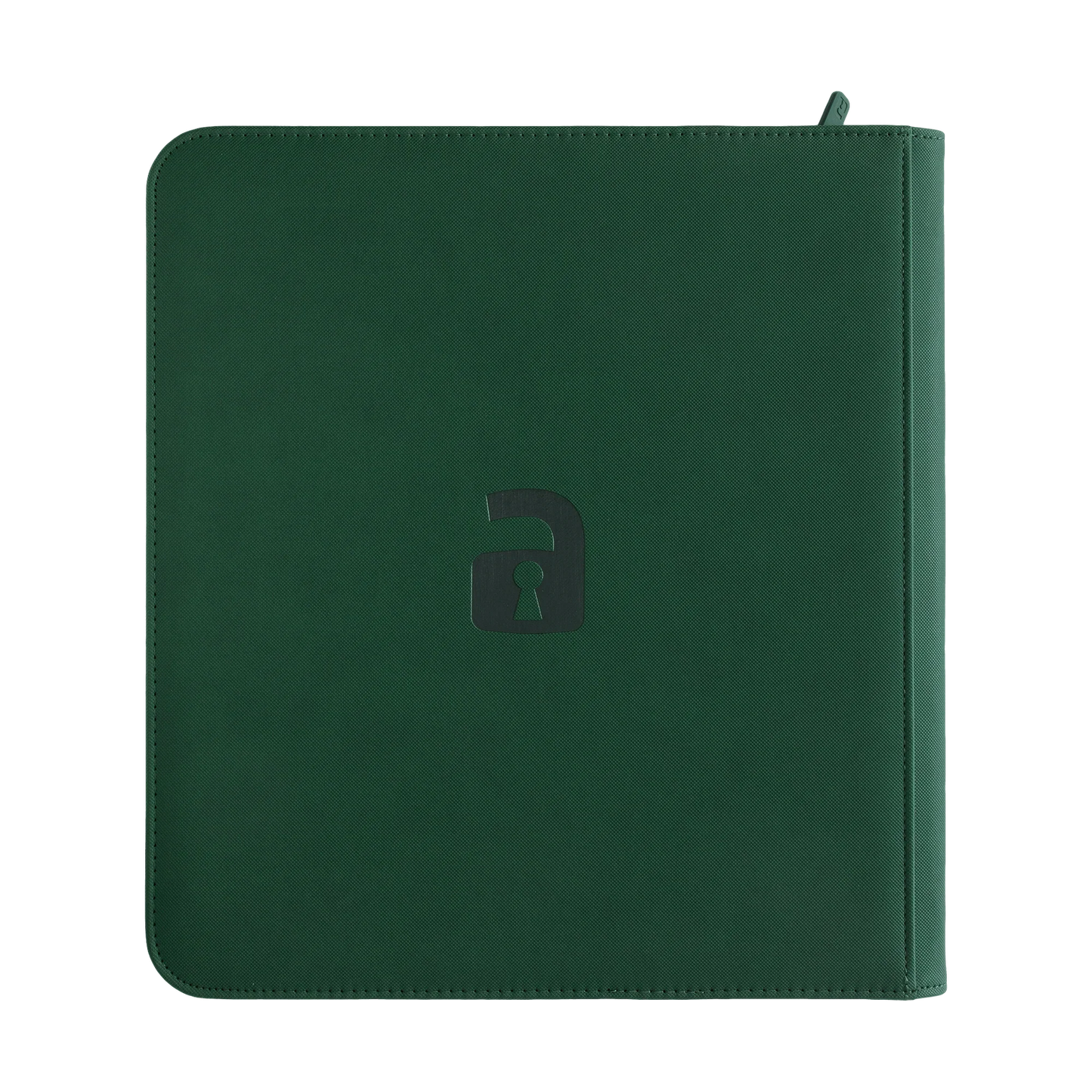 Vault X - 12-Pocket Exo-Tec® Zip Binder - Green