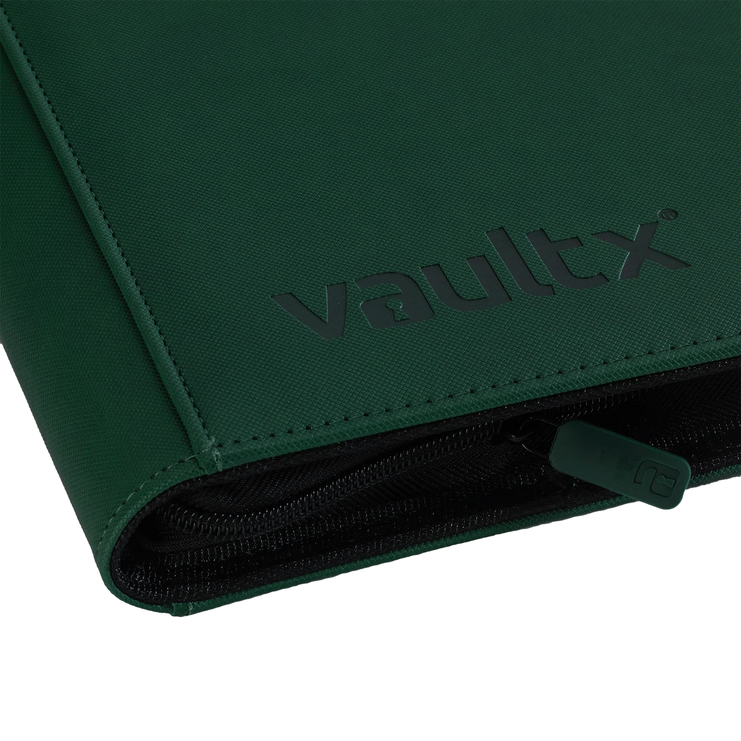 Vault X - 12-Pocket Exo-Tec® Zip Binder - Green