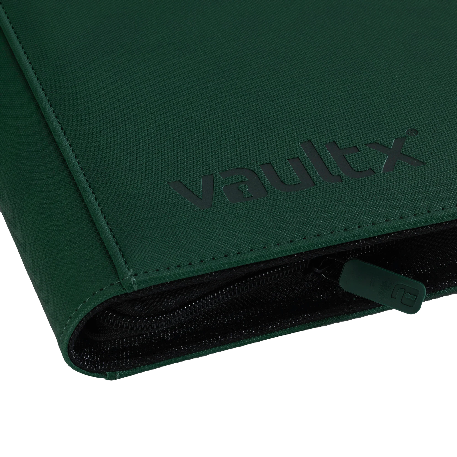 Vault X - 12-Pocket Exo-Tec® Zip Binder - Green