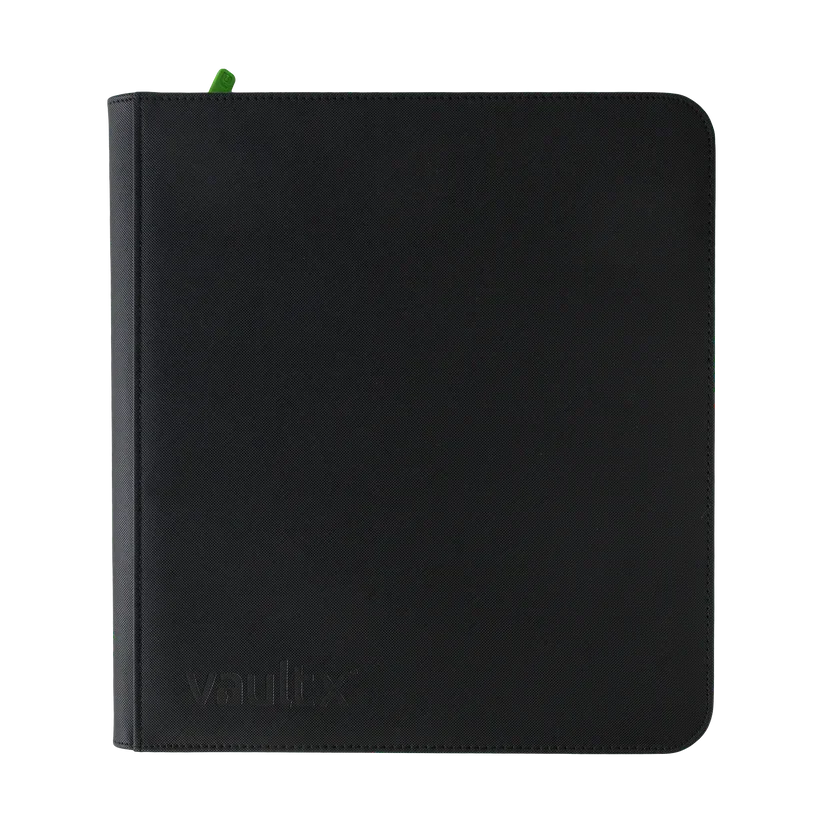 Vault X - 12-Pocket Exo-Tec® XL Zip Binder - Black