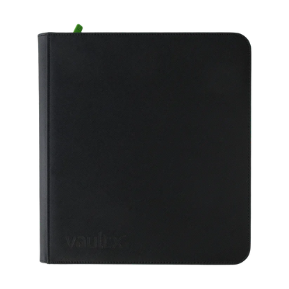 Vault X - 12-Pocket Exo-Tec® XL Zip Binder - Black