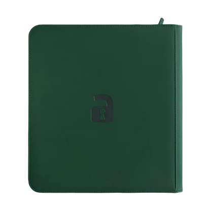 Vault X - 12-Pocket Exo-Tec® XL Zip Binder - Green