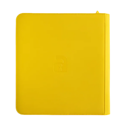 Vault X - 12-Pocket Exo-Tec® XL Zip Binder - Yellow