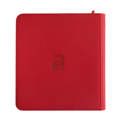 Vault X - 12-Pocket Exo-Tec® XL Zip Binder - Red