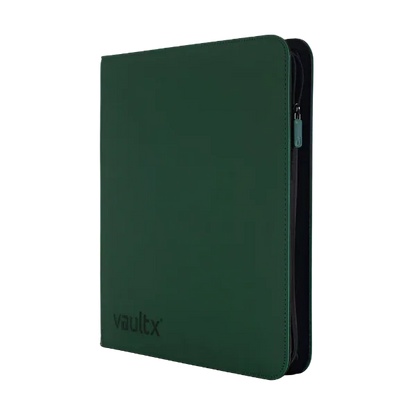 Vault X - 12-Pocket Exo-Tec® XL Zip Binder - Green