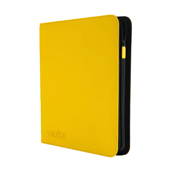 Vault X - 12-Pocket Exo-Tec® XL Zip Binder - Yellow