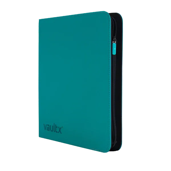 Vault X - 12-Pocket Exo-Tec® XL Zip Binder - Teal