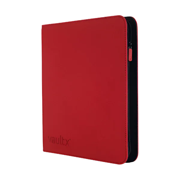 Vault X - 12-Pocket Exo-Tec® XL Zip Binder - Red
