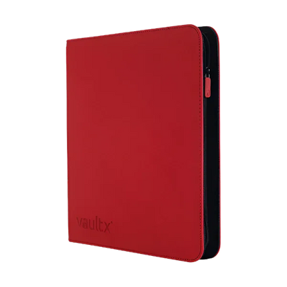 Vault X - 12-Pocket Exo-Tec® XL Zip Binder - Red