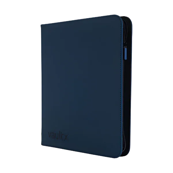 Vault X - 12-Pocket Exo-Tec® XL Zip Binder - Blue