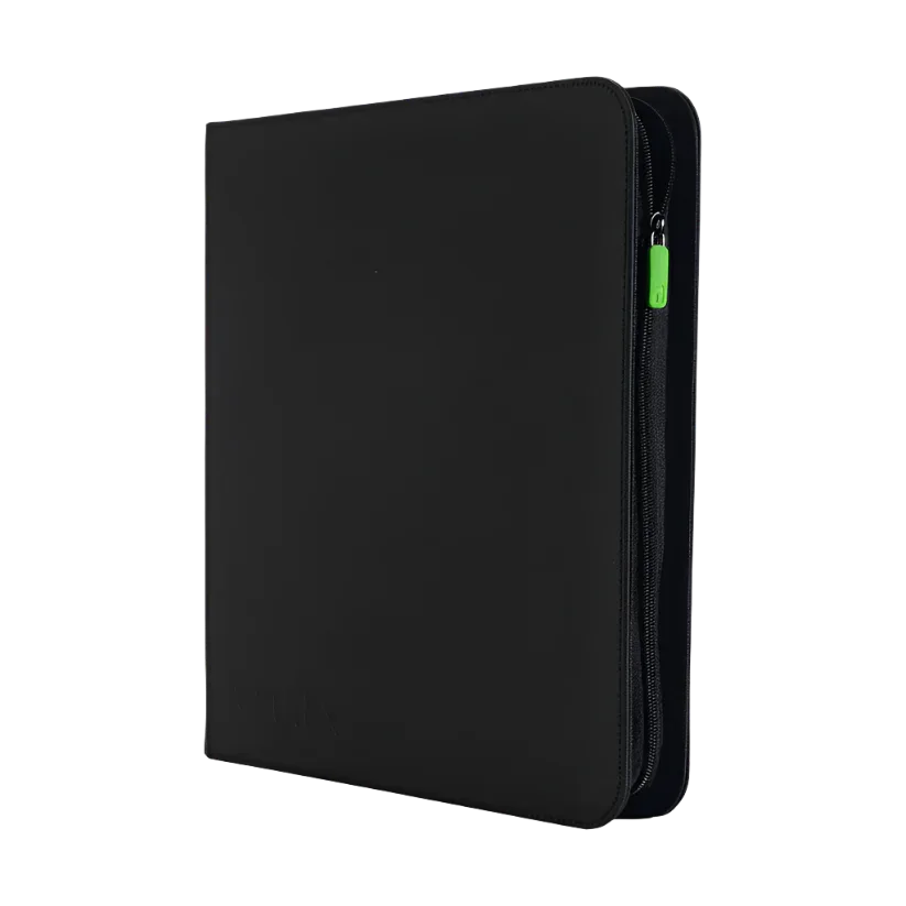 Vault X - 12-Pocket Exo-Tec® XL Zip Binder - Black