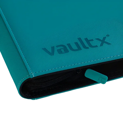 Vault X - 12-Pocket Exo-Tec® XL Zip Binder - Teal