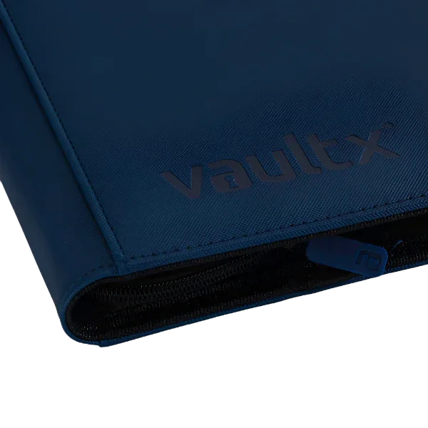 Vault X - 12-Pocket Exo-Tec® XL Zip Binder - Blue