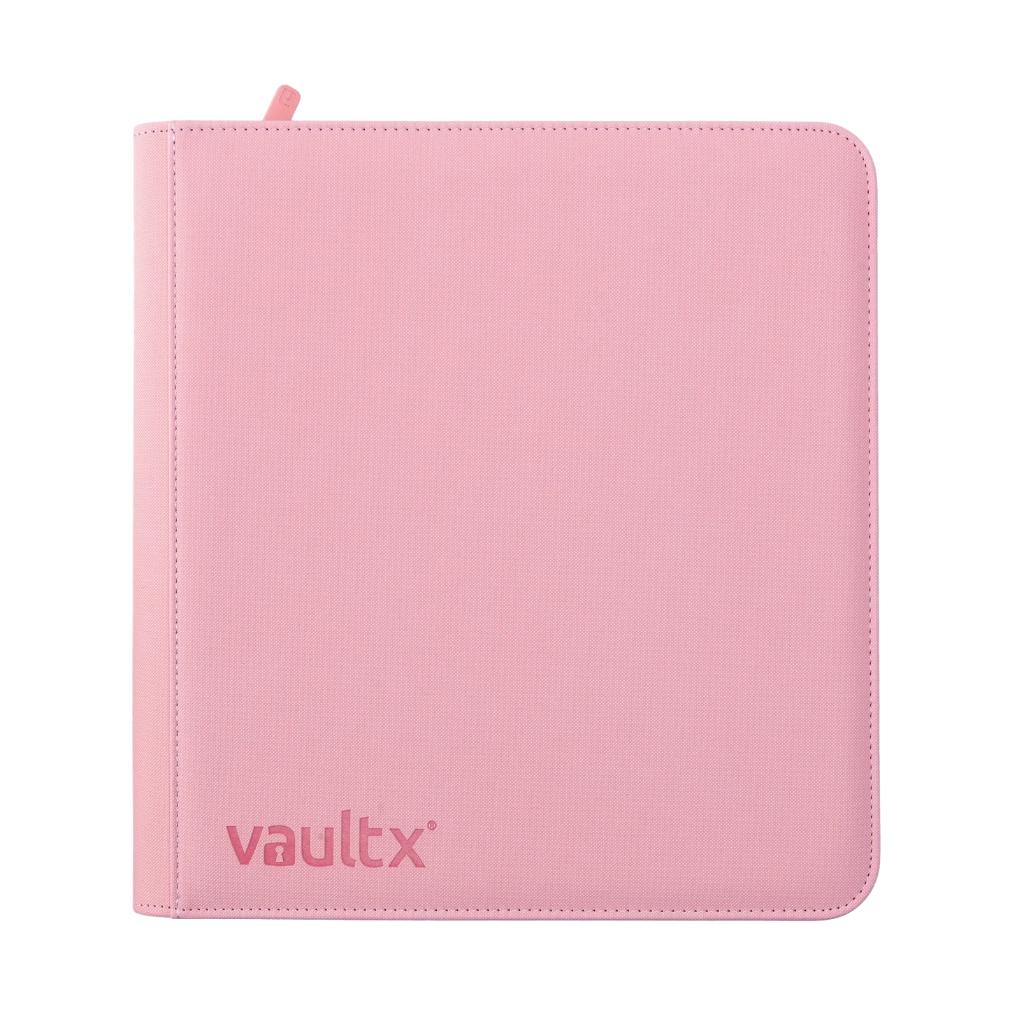 Vault X - 12-Pocket Exo-Tec® Zip Binder - Just Pink