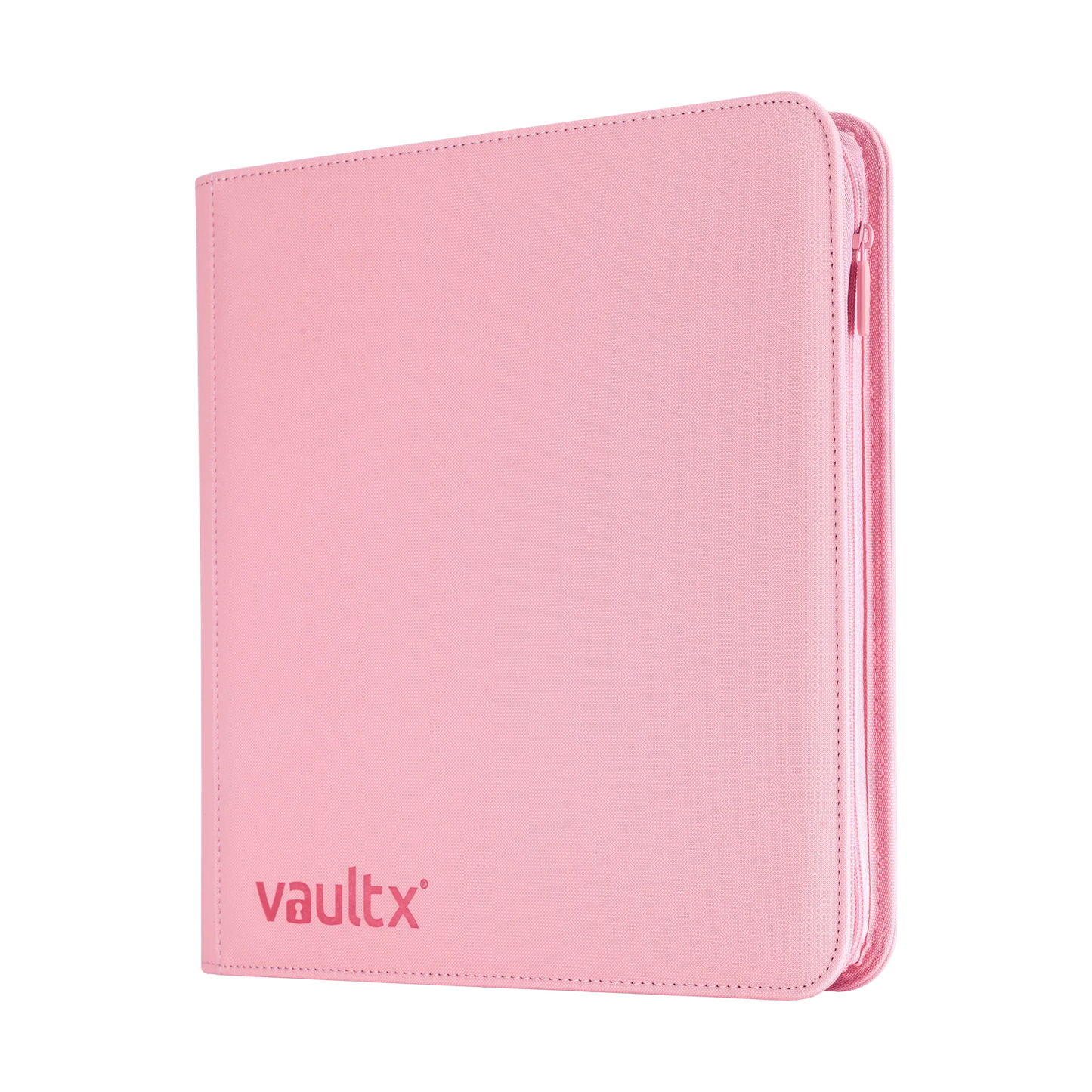 Vault X - 12-Pocket Exo-Tec® Zip Binder - Just Pink