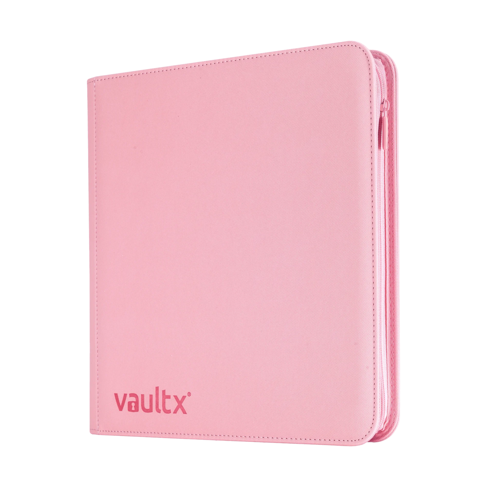 Vault X - 12-Pocket Exo-Tec® Zip Binder - Just Pink