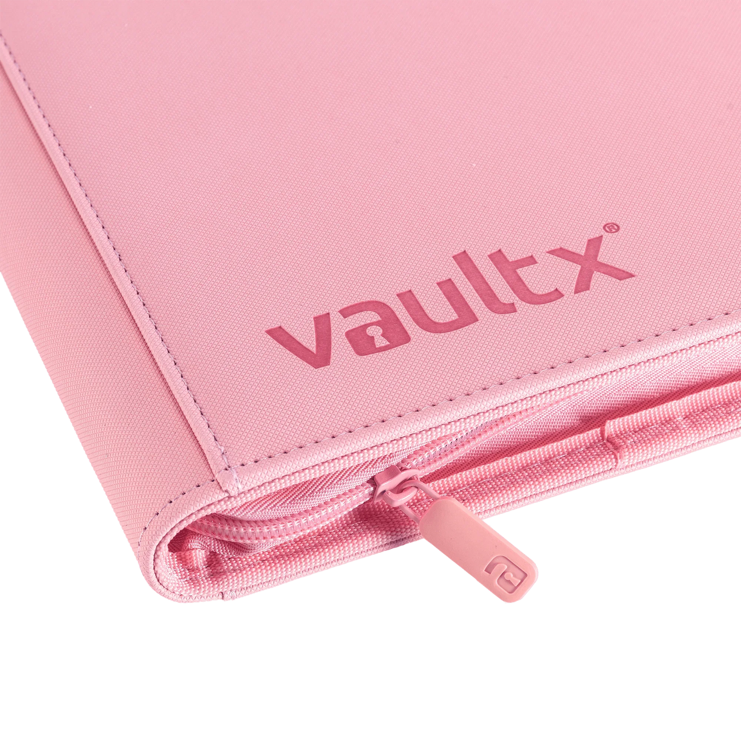 Vault X - 12-Pocket Exo-Tec® Zip Binder - Just Pink