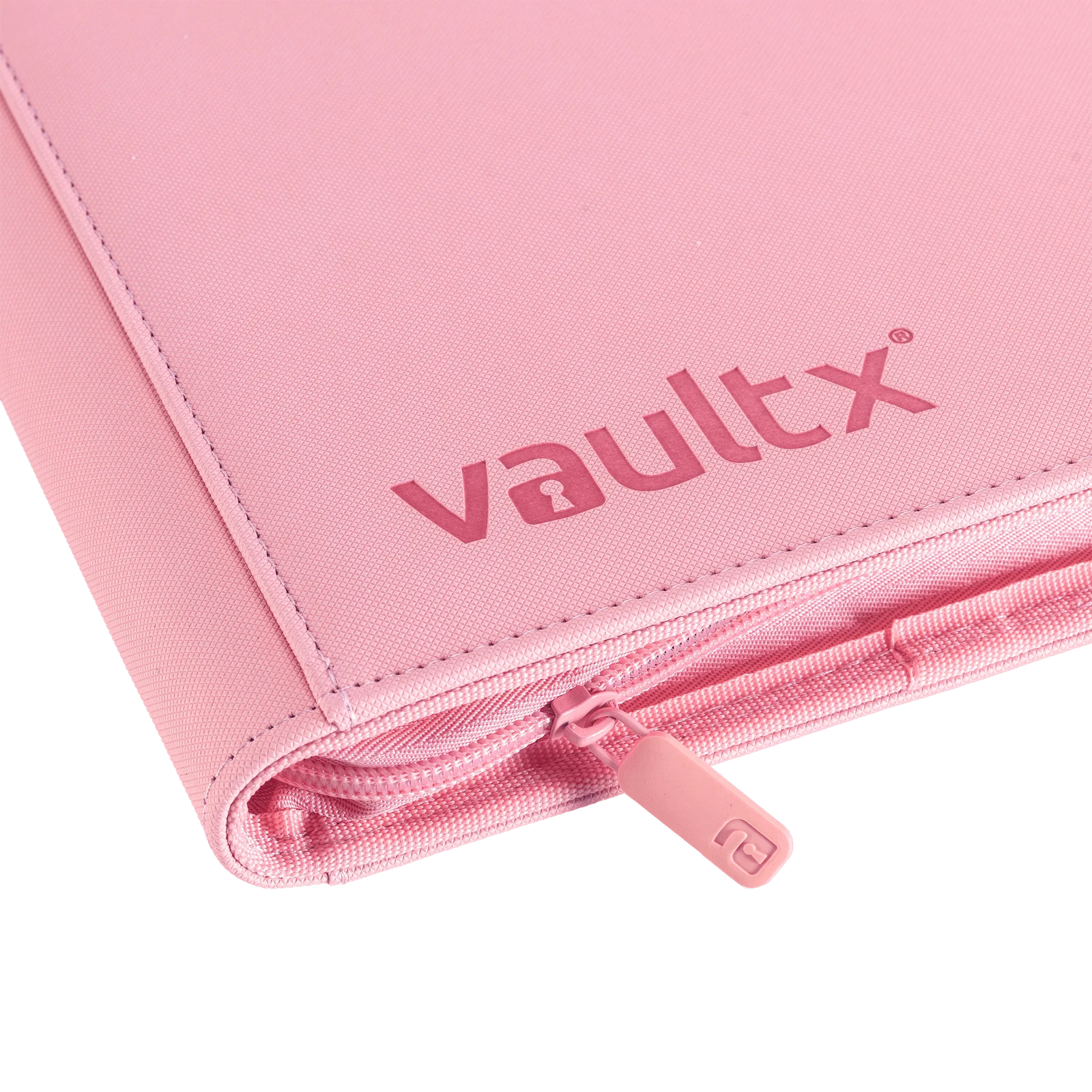 Vault X - 12-Pocket Exo-Tec® Zip Binder - Just Pink