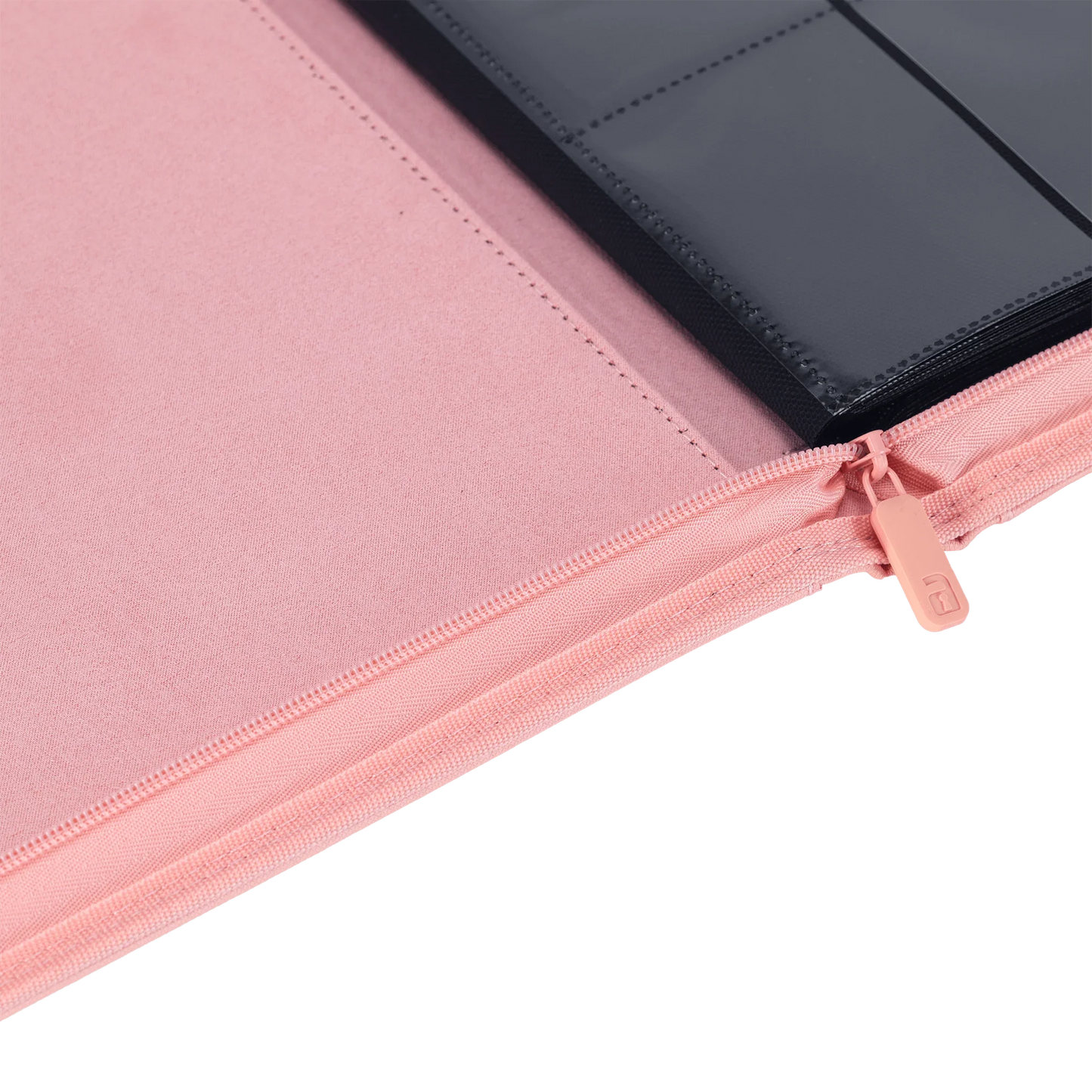 Vault X - 12-Pocket Exo-Tec® Zip Binder - Just Pink