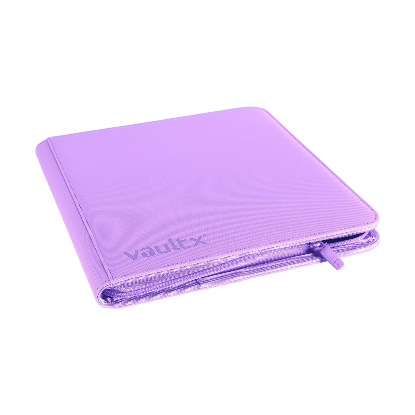 Vault X - 12-Pocket Exo-Tec® Zip Binder - Just Purple