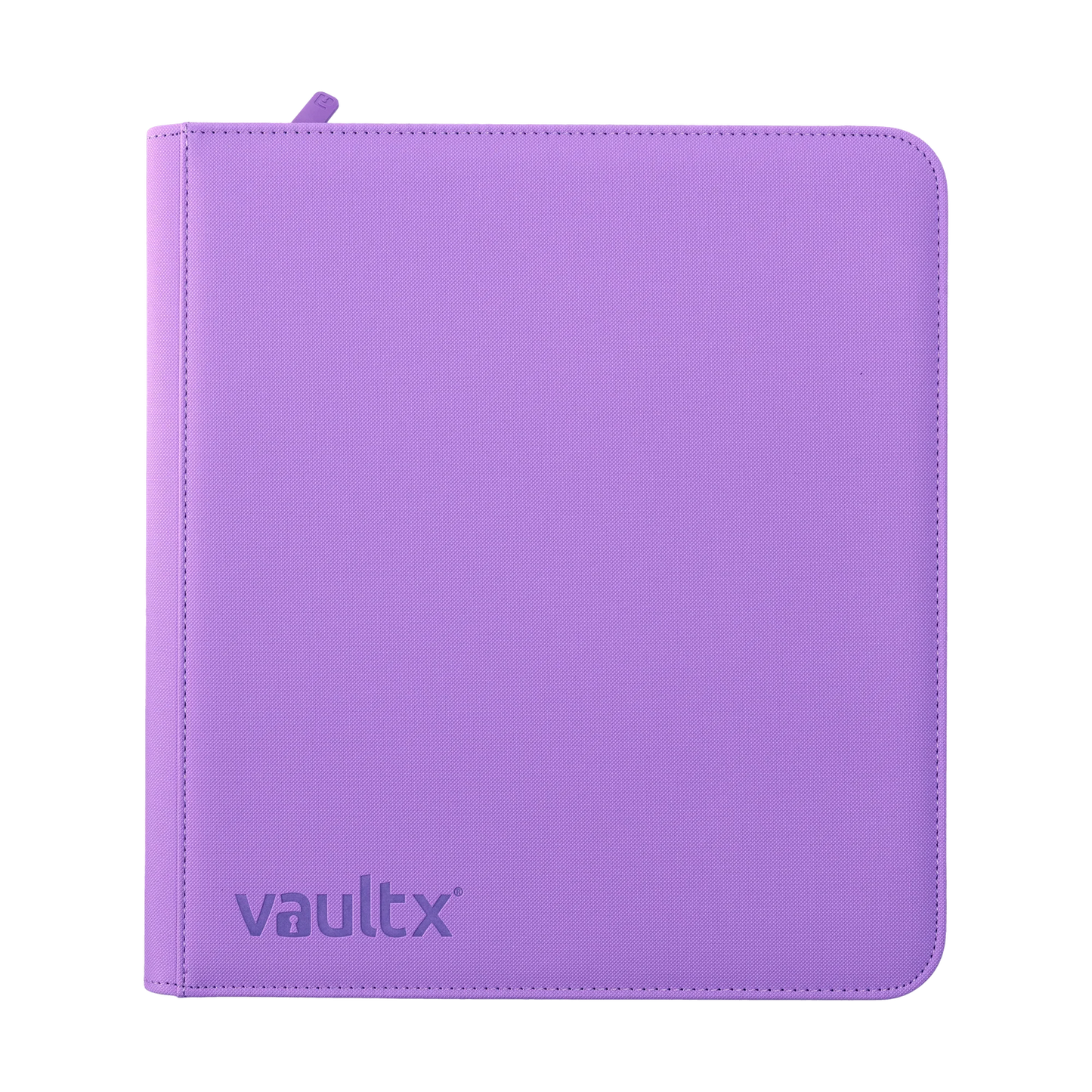 Vault X - 12-Pocket Exo-Tec® Zip Binder - Just Purple