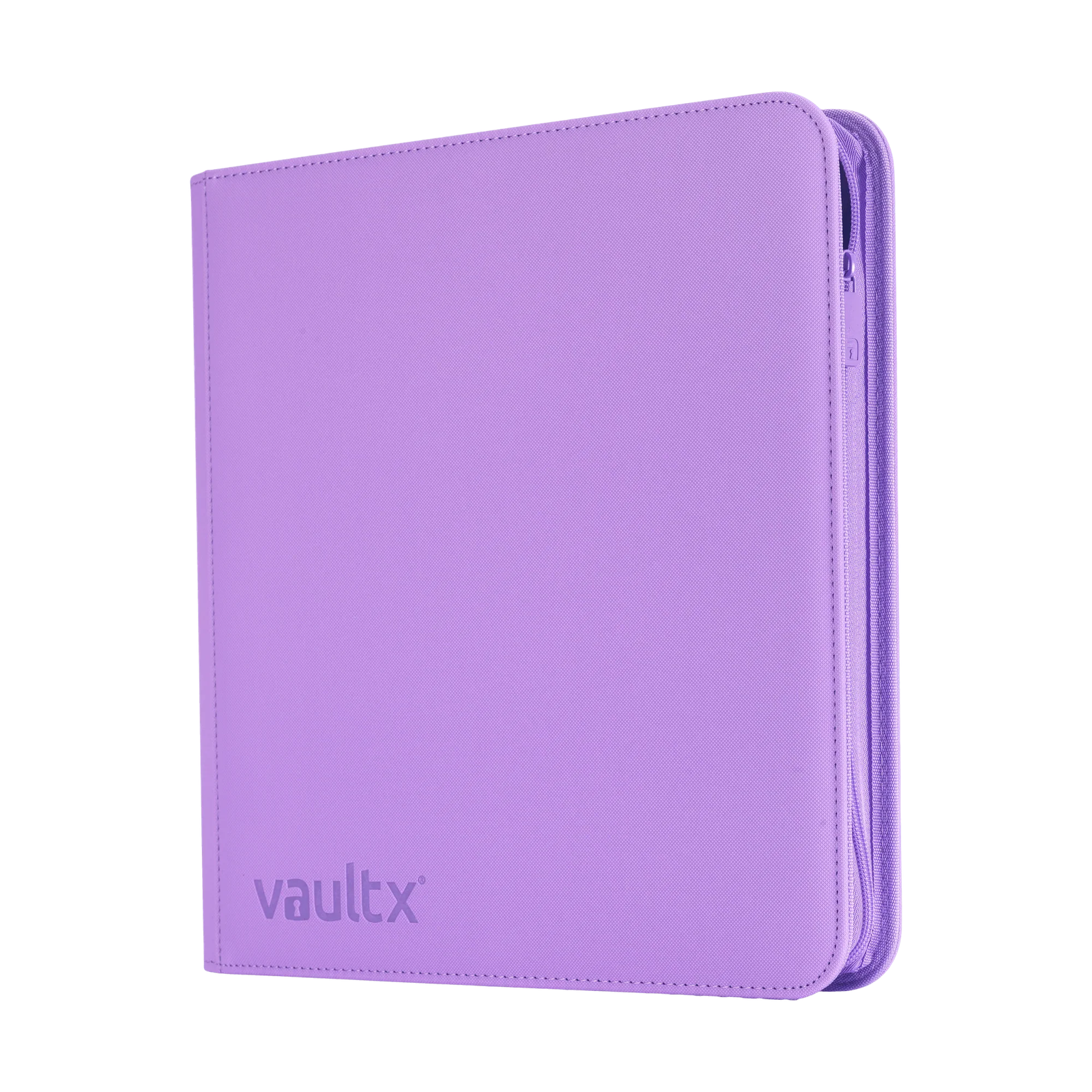 Vault X - 12-Pocket Exo-Tec® Zip Binder - Just Purple
