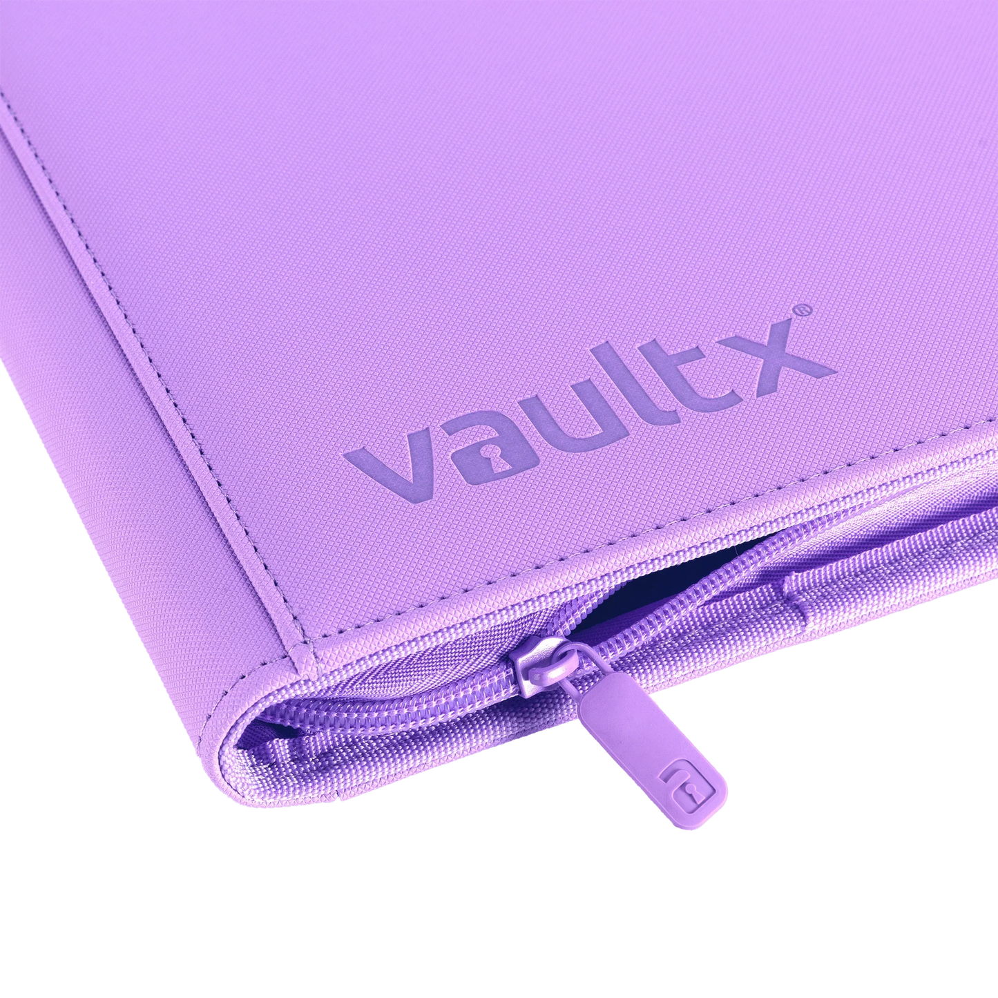 Vault X - 12-Pocket Exo-Tec® Zip Binder - Just Purple