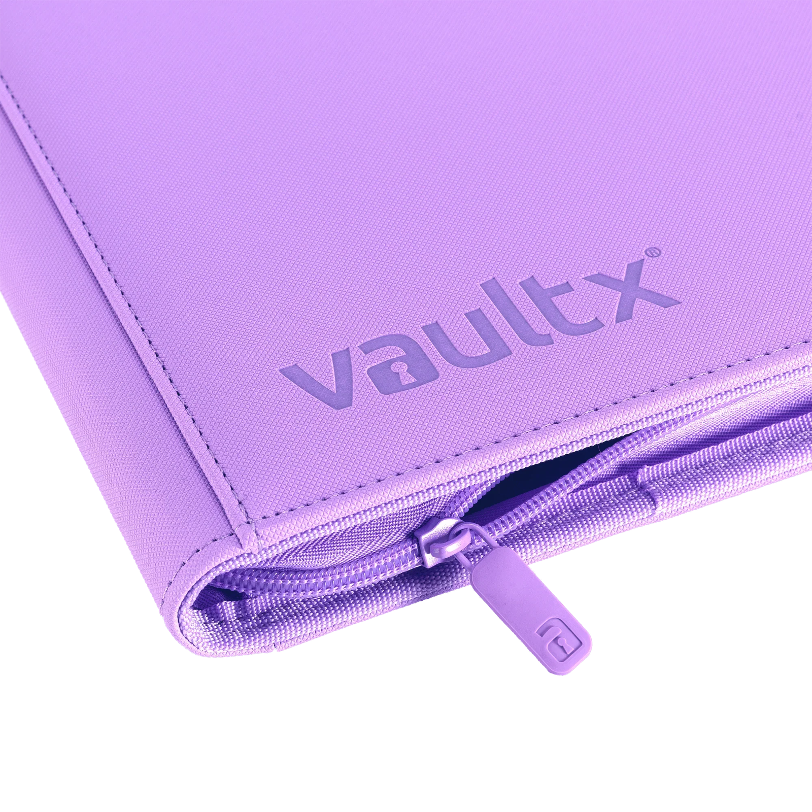 Vault X - 12-Pocket Exo-Tec® Zip Binder - Just Purple