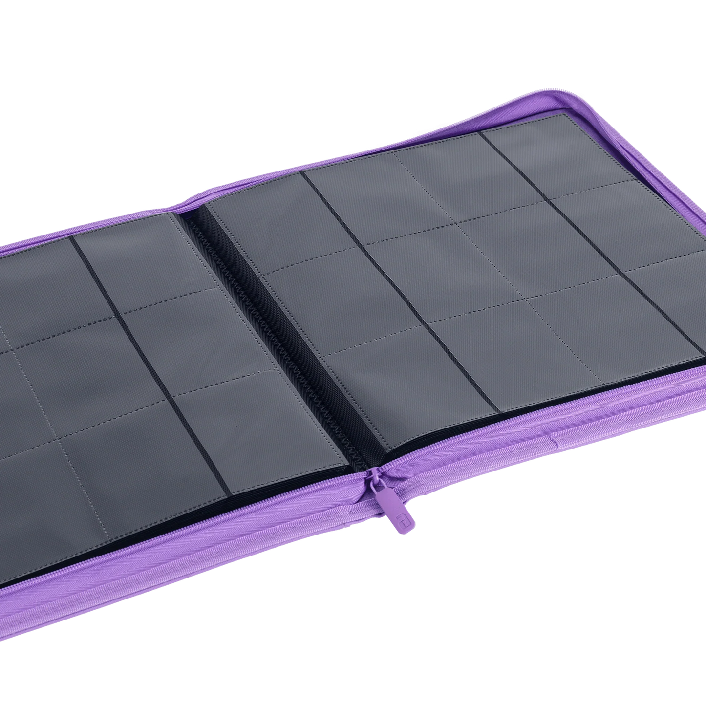 Vault X - 12-Pocket Exo-Tec® Zip Binder - Just Purple