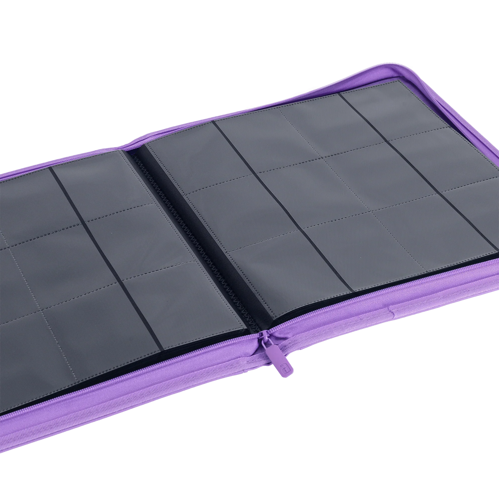 Vault X - 12-Pocket Exo-Tec® Zip Binder - Just Purple