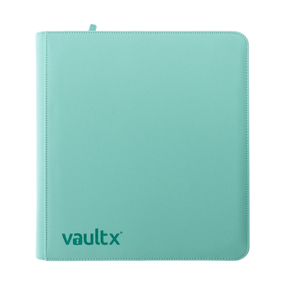 Vault X - 12-Pocket Exo-Tec® Zip Binder - Mint Green