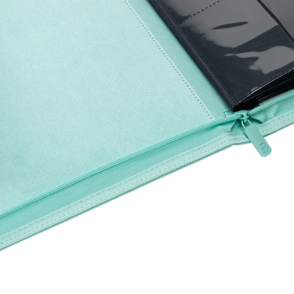 Vault X - 12-Pocket Exo-Tec® Zip Binder - Mint Green