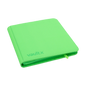 Vault X - 12-Pocket Exo-Tec® Zip Binder - Neon Green