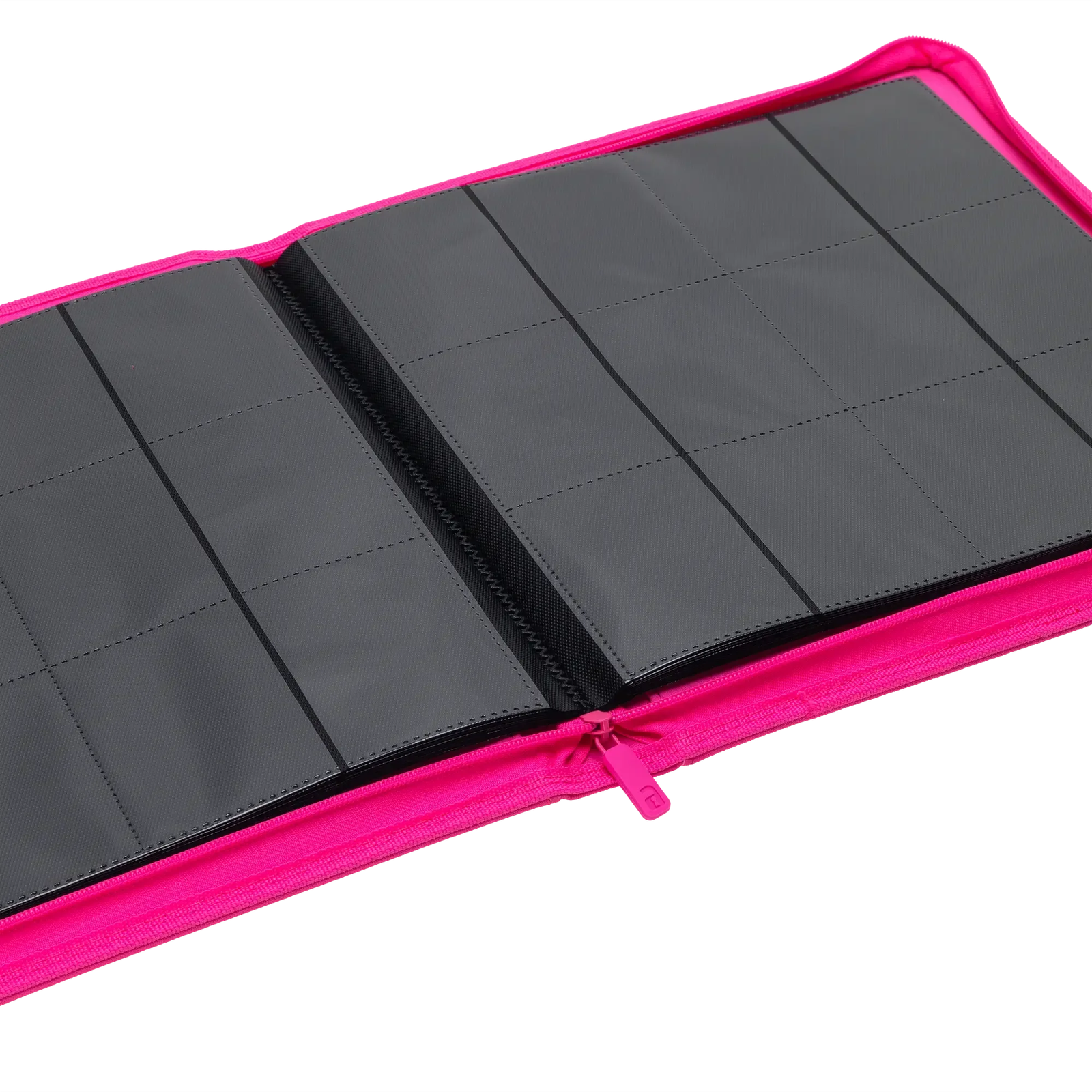 Vault X - 12-Pocket Exo-Tec® Zip Binder - Neon Pink
