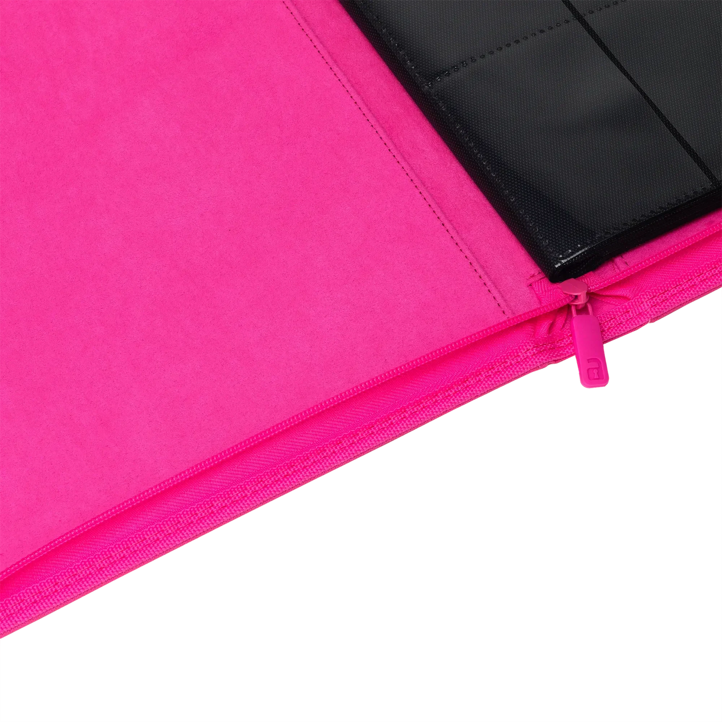 Vault X - 12-Pocket Exo-Tec® Zip Binder - Neon Pink